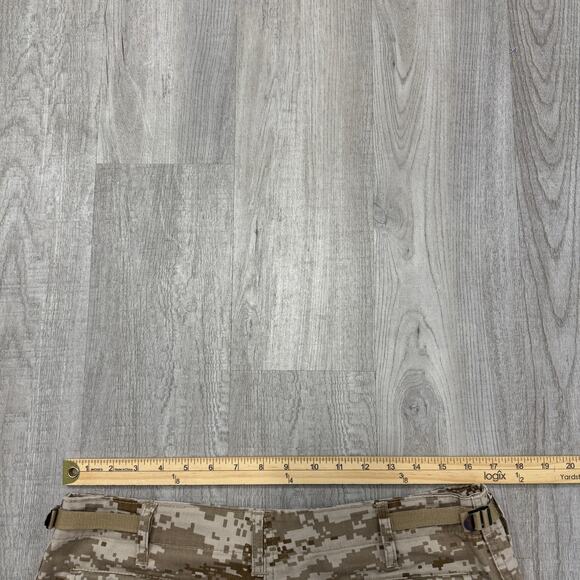 Vintage Military Shorts Men's Medium Camouflage Combat Camo M81 Cargo Army - Picture 6 of 9